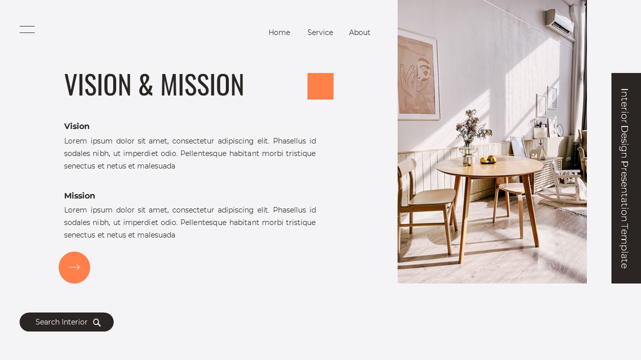 Luxspace - Interior Design Powerpoint Templates, Presentation Templates