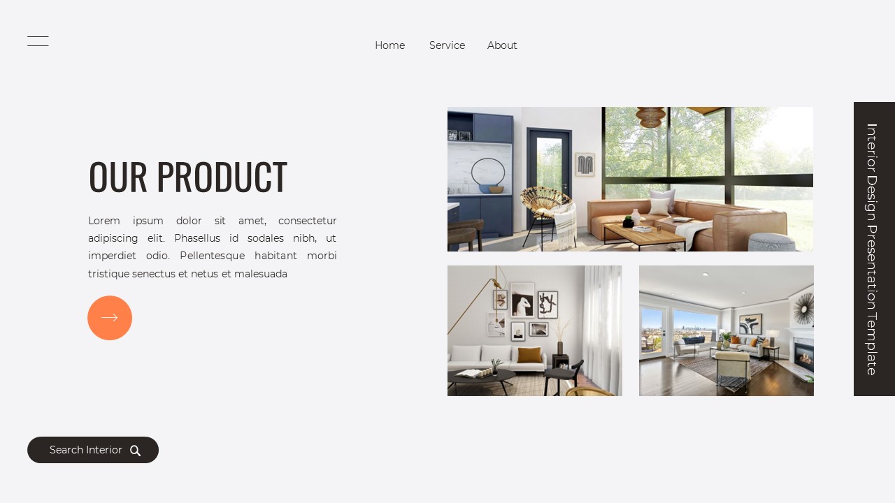 Luxspace - Interior Design Powerpoint Templates, Presentation Templates