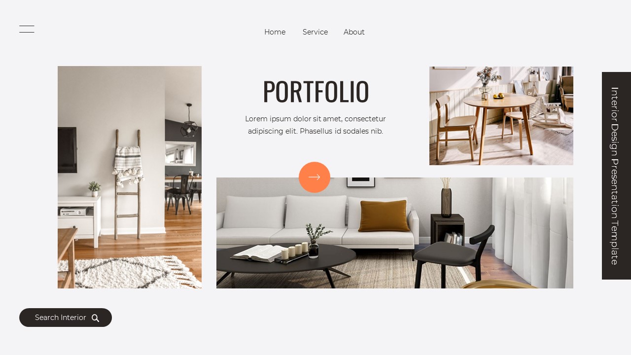 Luxspace - Interior Design Powerpoint Templates, Presentation Templates