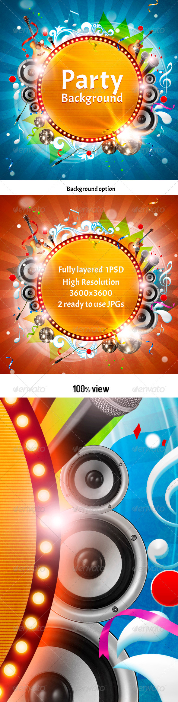 Party Background - Miscellaneous Backgrounds