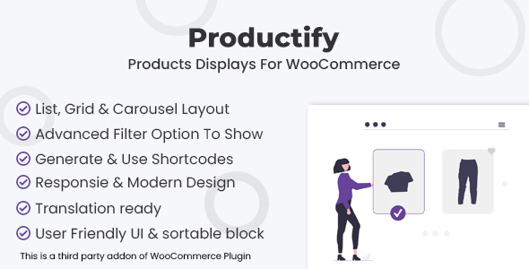 Free download Products Displays For WooCommerce - Productify