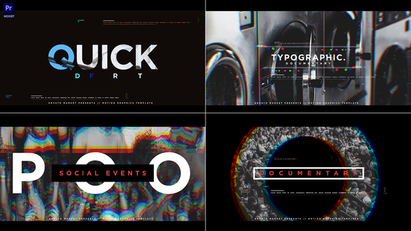 Typographic Documentary Promo