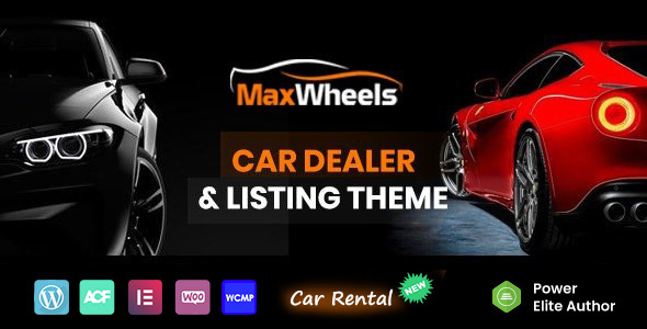 Maxwheels - Car Dealer Automotive & Classified Multivendor WordPress Theme
