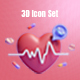 Medical Sign 3d Illustration Icon Pack