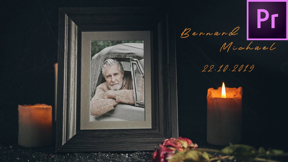 Funeral Memorial - Premiere Pro Premiere Pro template preview
