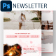 Hotel Suite Email Newsletter PSD Template - Valentine's Day