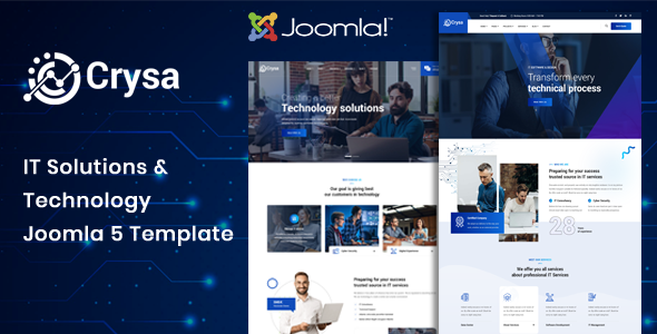 [DOWNLOAD]Crysa - Joomla 5 IT Solutions & Technology Template