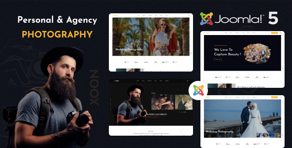 Xoon - Joomla 5 Photography Portfolio Template | Photographer