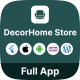 DecorHome App - Online Furniture Selling in Flutter 3.x (Android, iOS) with WooCommerce Full App