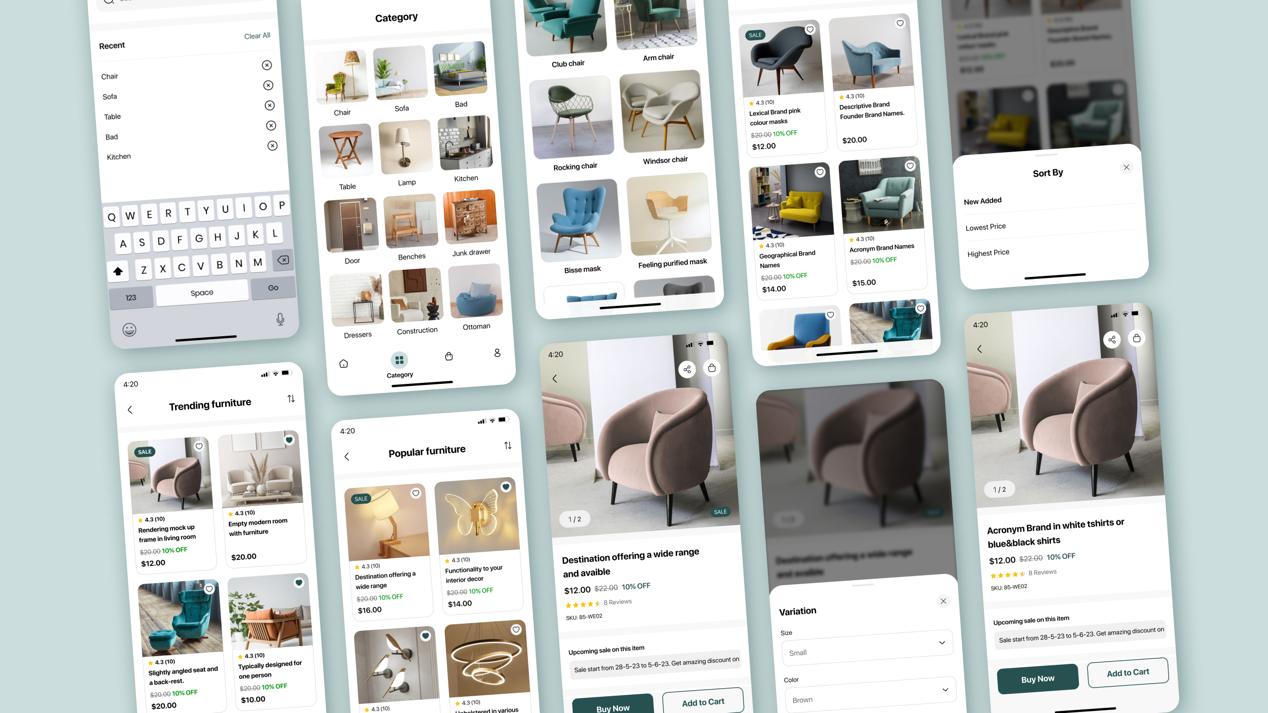 DecorHome App Online Furniture Selling in Flutter 3.x (Android, iOS