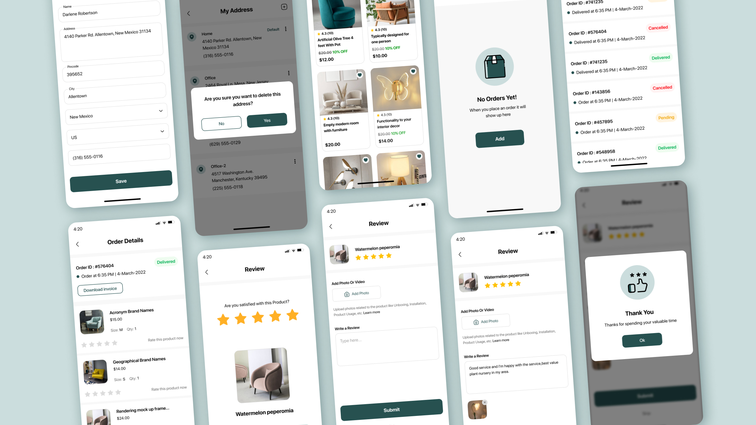 DecorHome App Online Furniture Selling in Flutter 3.x (Android, iOS