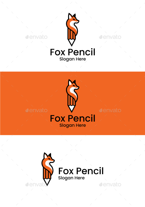 Fox Pencil Logo