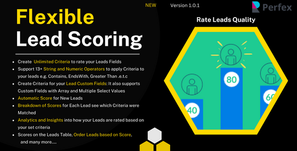 Flexible Lead Scoring and Lead Rating Module for Perfex