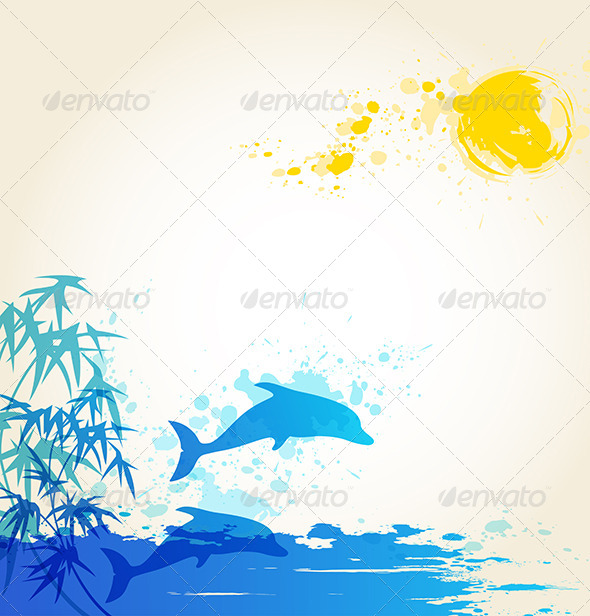 Summer Background - Animals Characters