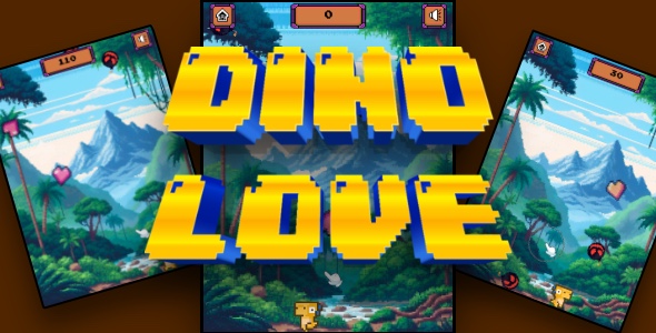Dino Love - Cross Platform Casual Game