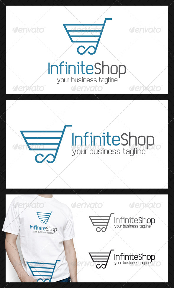 Infinite Shopping Logo Template - Objects Logo Templates