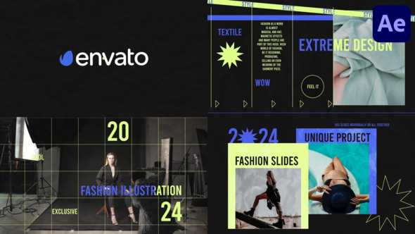 Fashion Slides for After Effects