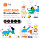 Daily Tech Illustrations