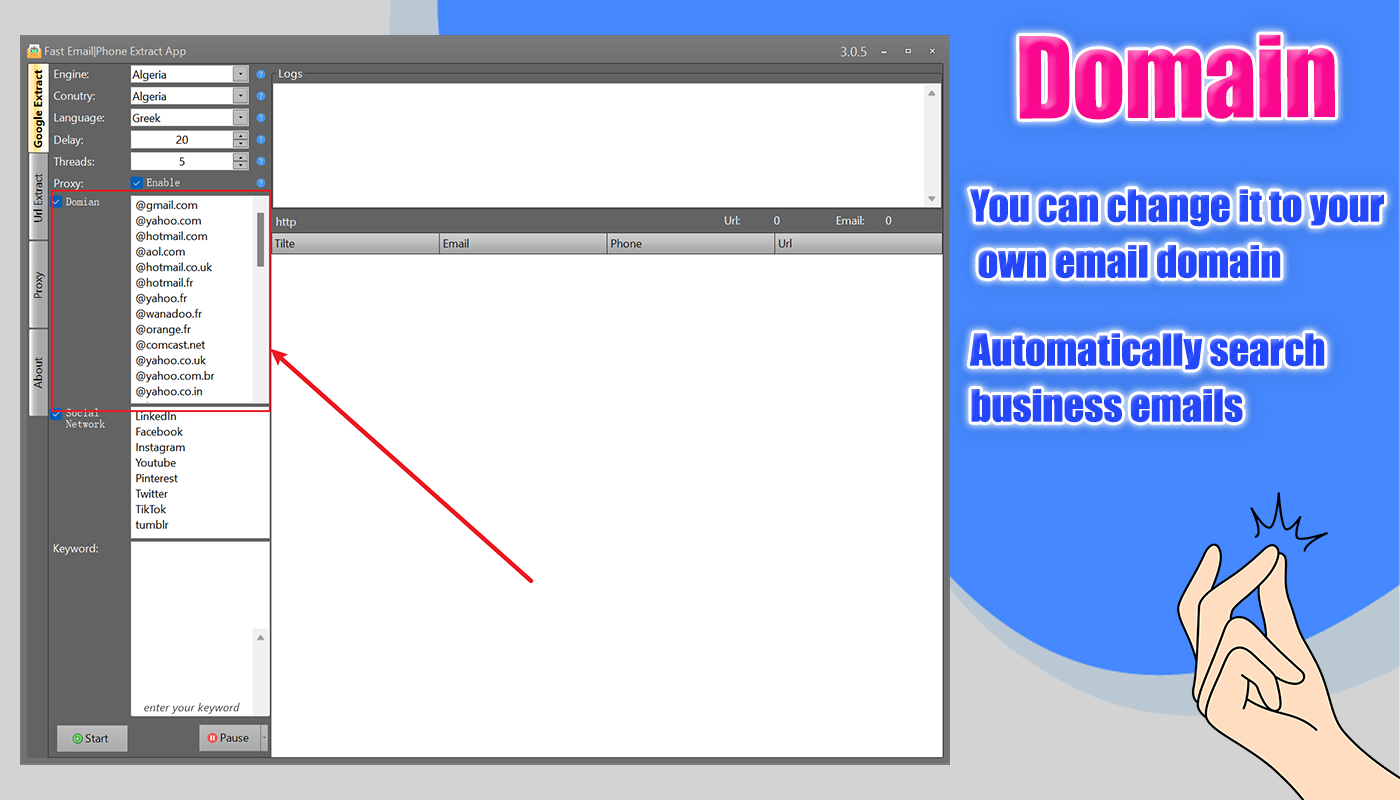 All-in-One Data Extractor & Web Scraping Tool with Proxy Support by ...