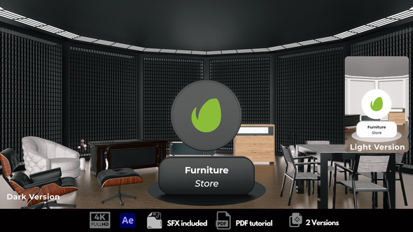 Furniture Store Logo Stings template preview