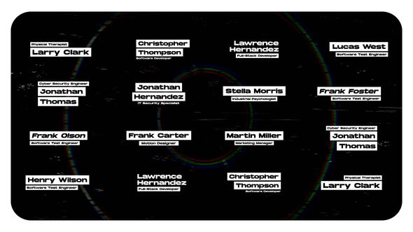 RGB & Glitch Lower Thirds | After Effects Titles template preview