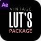 Vintage LUTs Presets Collection