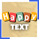 Happy Text Animator - VideoHive Item for Sale