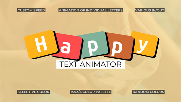 Happy Text Animator