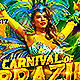 Carnival of Brazil Party Flyer