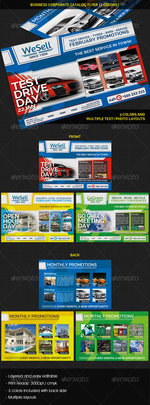 Business Corporate Catalog Flyer - Commerce Flyers