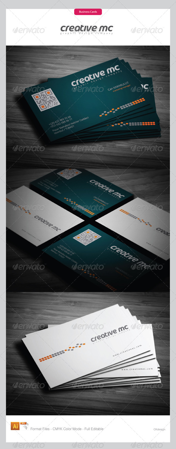 corporate business cards 296 - Corporate Business Cards