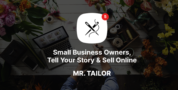 mrtailor theme preview. large preview