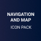 Navigation and Map Icon Pack