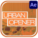 Urban Opener for After Effects