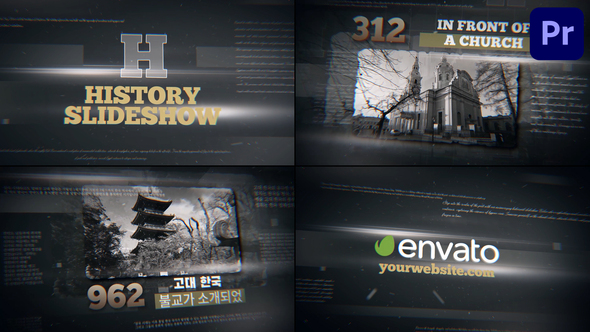 History Slideshow for Premiere Pro