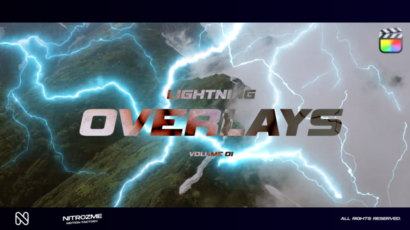 Lightning Overlays Vol. 01 for Final Cut Pro X