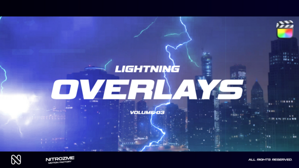 Lightning Overlays Vol. 03 for Final Cut Pro X