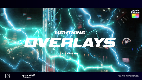 Lightning Overlays Vol. 04 for Final Cut Pro X