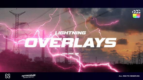 Lightning Overlays Vol. 06 for Final Cut Pro X