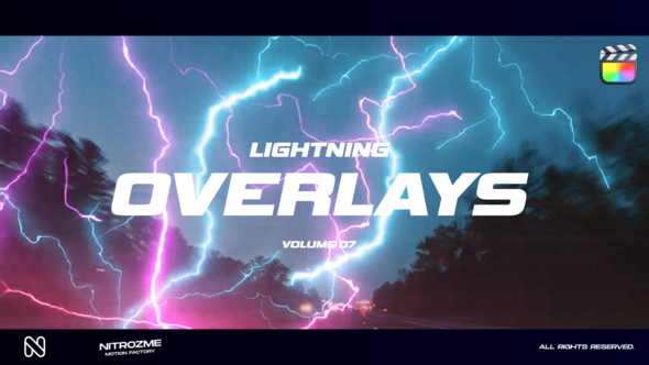 Lightning Overlays Vol. 07 for Final Cut Pro X