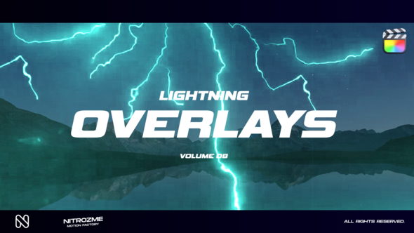 Lightning Overlays Vol. 08 for Final Cut Pro X