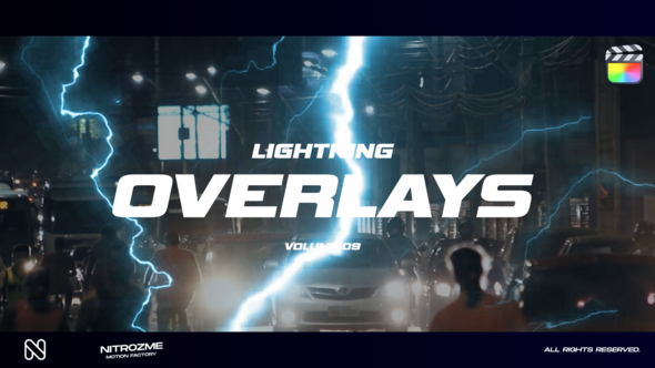 Lightning Overlays Vol. 09 for Final Cut Pro X