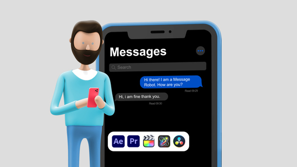 Explainer Man Messages alt