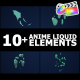 Anime Liquid Elements | FCPX