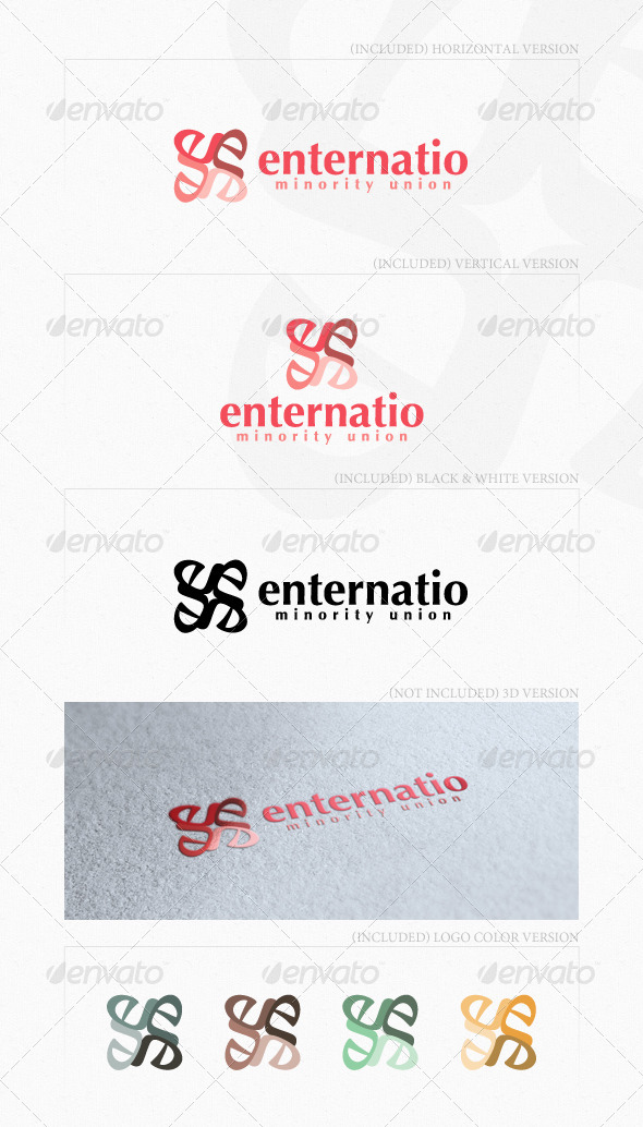 Enternatio Logo - Letters Logo Templates