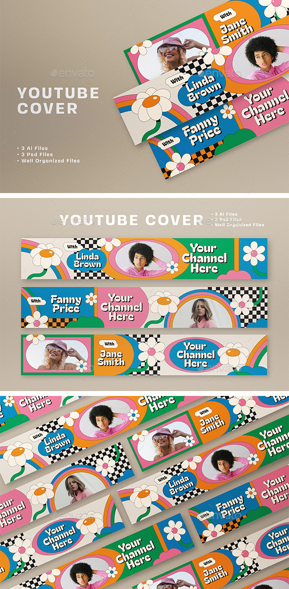 Colorful Modern YouTube Cover