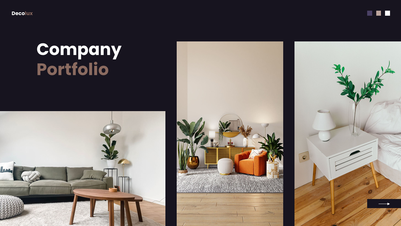 Decolux - Interior Design Powerpoint Templates, Presentation Templates