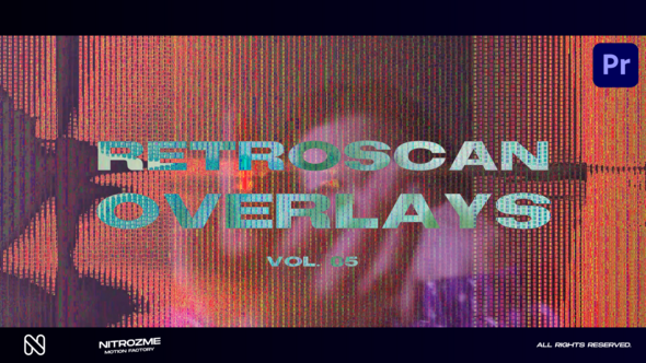 Retroscan Overlays Vol. 05 for Premiere Pro