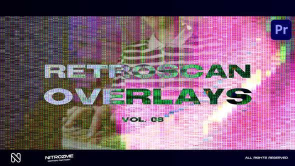 Retroscan Overlays Vol. 08 for Premiere Pro