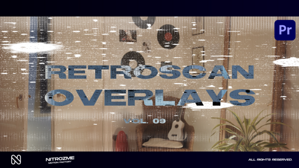 Retroscan Overlays Vol. 09 for Premiere Pro